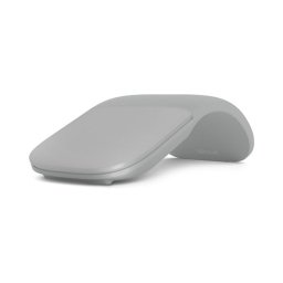 Ratón Microsoft Surface Arc Bluetooth Ambidiestro Gris Baterías AAA