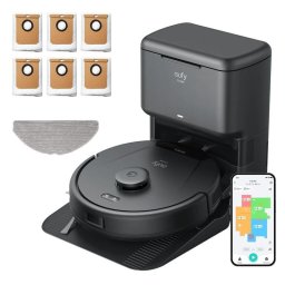 Robot Aspirador Eufy L60 Hybrid Navegación LiDAR 5.000 Pa Control por voz