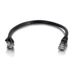 Cable de red Cat6 UTP de 0,5 m C2G con funda antienganche negro