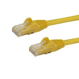 Cable de red StarTech Cat6 2m amarillo Gigabit Ethernet RJ45 sin enganche