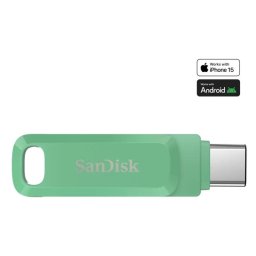 Unidad flash SanDisk Ultra Dual Drive Go 512 GB USB Type-C 3.2 Gen 1 400 MB/s verde