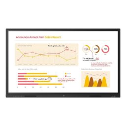 Pizarra Interactiva LG 65TR3BQ-B 65" 4K Ultra HD Multi-touch