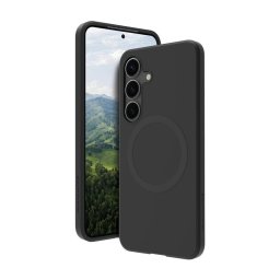Funda para móvil dbramante1928 Greenland Pro Qi2 Cover plástico negro para Galaxy S25