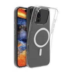 Funda para móvil dbramante1928 Greenland Pro MS Cover plástico transparente para iPhone 16 ProMax