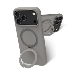 Funda para móvil dbramante1928 Roskilde MS Kick ICON Cover Gris para iPhone 17 Pro Max