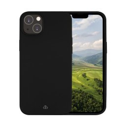 Funda para móvil dbramante1928 Costa Rica Cover silicona reciclada negra para iPhone 17e/16e/15/14/13