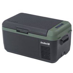 Itb32 – Nevera Portátil De 32 Litros, 12/24 vcc, 60 w, Gris/verde, Robusta, Camper, Van