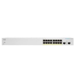 Conmutador Cisco CBS220-16P-2G Gestionado L2 16 Puertos Gigabit Ethernet PoE