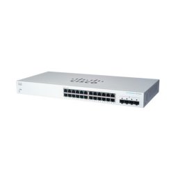Conmutador Cisco CBS220-24T-4G Gestionado L2 24 Puertos Gigabit Ethernet 4 SFP 1G