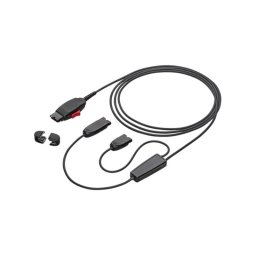 Cable HP Poly Y con auriculares digitales de bloqueo QD 2,13 m
