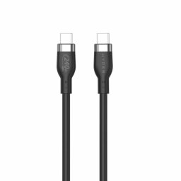 Cable USB C a USB C Targus HyperJuice HJ4001BKGL 1 m USB 2.0 Negro