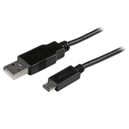 Cable USB A Macho a Micro USB B Macho StarTech 0,5 m Negro