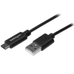 Cable USB-C a USB-A StarTech 2m Negro USB 2.0 Certificado USB-IF