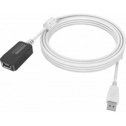 Cable USB Vision TC 5MUSBEXT+ 5 m USB 2.0 A a A Blanco