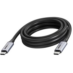 Cable USB Vision TC 5MUSBC/BL 5 m USB-C a USB-C 3.2 Gen 2 20 Gbit/s Negro/Gris