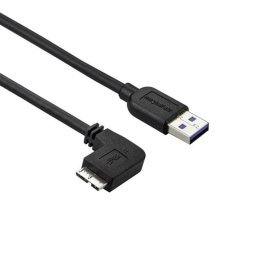 Cable USB 3.2 Gen 1 StarTech 2 m USB-A a Micro-B en ángulo izquierdo
