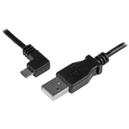Cable Micro USB StarTech 0,5 m acodado a la izquierda para carga y sincronización