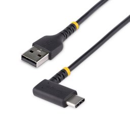 Cable USB-C a USB-A StarTech 1m con conector recto y carga rápida 3A