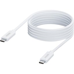 Cable USB-C a USB-C Vision TC 2MUSBC 2 m USB 3.2 Gen 1 5 Gbit/s Blanco