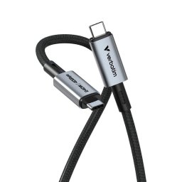 Cable USB4 Verbatim 1,2 m USB-C a USB-C 40 Gbit/s Negro