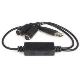 Adaptador USB a PS/2 StarTech para Teclado y Ratón 2x PS/2 Hembra a 1x USB A Macho