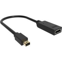 Adaptador de cable de vídeo Vision TC-MDPHDMI/BL Mini DisplayPort a HDMI