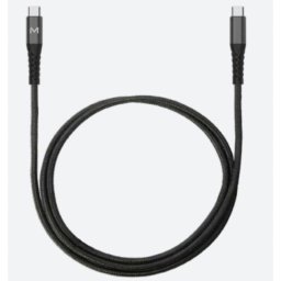 Cable USB C a USB C Mobilis 1 m Negro