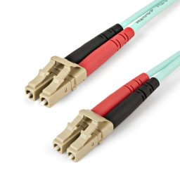 Cable de fibra óptica multimodo StarTech.com LC/UPC a LC/UPC OM4 2m