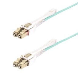 Cable de Fibra Óptica Multimodo LC a LC OM4 de 5m StarTech