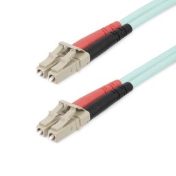 Cable de fibra óptica StarTech 20m multimodo dúplex LC/UPC a LC/UPC OM4 LSZH