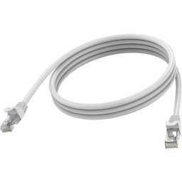 Cable de red Vision TC 2MCAT6A 2 m Cat6a U/UTP RJ-45 Blanco