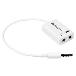 Adaptador de auriculares con micrófono StarTech MUYHSMFFADW 3,5mm 4 pines a 2x 3,5mm