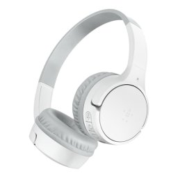 Auriculares Belkin SoundForm Mini inalámbricos Bluetooth para llamadas y música blancos