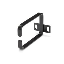 Anilla en D para gestión de cables 1U StarTech.com CMHOOK1U 5,7 x 10 cm acero negro