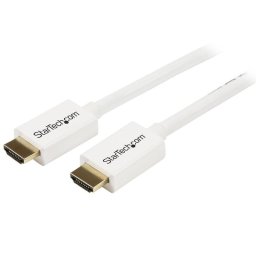 Cable HDMI 3m StarTech CL3 Ultra HD 4K 30Hz 10,2 Gbps Blanco