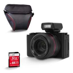 Cámara Digital Compacta Agfaphoto Realimove MC3X Sensor Sony IMX317 4K Ultra HD 3.5″ Táctil Estabilización 3 Ejes WiFi Visión Nocturna