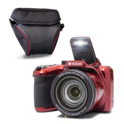 Cámara Digital Compacta Kodak Pixpro AZ405 20MP 40x Zoom Óptico Sensor CCD Estabilizador LCD 3″ AA