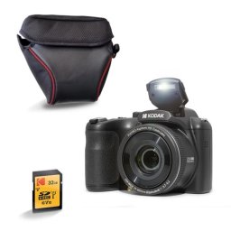 Cámara Digital Compacta Kodak Pixpro Astro Zoom AZ255 16MP 25x Zoom Óptico Sensor CCD Estabilizador de Imagen LCD 3" AA
