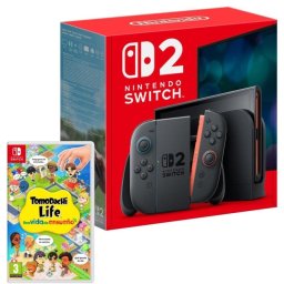 Nintendo Switch 2 7.9" FullHD 120Hz 256GB Azul/Rojo + Tomodachi Life: Una Vida de Ensueño
