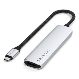 Hub Satechi 4 puertos 10 Gbps USB Tipo C ST-P4SS con HDMI 4K 60 Hz