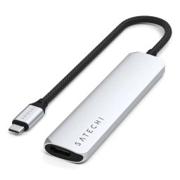 Hub Satechi 6 puertos 10 Gbit/s modelo ST-P6SS con HDMI y lector SD
