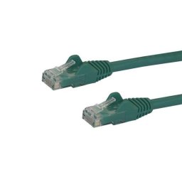 Cable de red StarTech Cat6 UTP 10 metros verde con conectores RJ45 Snagless