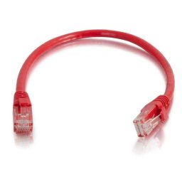 Cable de red C2G Cat6 U/UTP 5 m Rojo