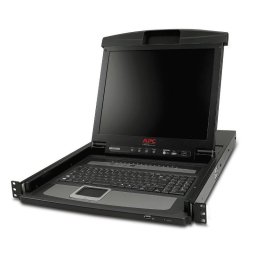 Consola de rack APC AP5816 17" LCD USB con conmutador KVM integrado