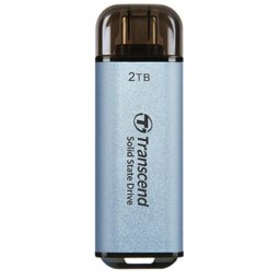 Disco Duro Transcend ESD300 2TB SSD USB 3.2 Gen 2x2 1050MB/s Azul
