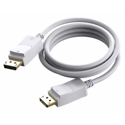 Cable DisplayPort Vision TC 2MDP 2 m Macho a Macho Blanco