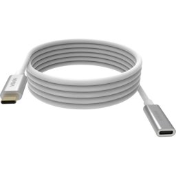 Cable USB-C a USB-C Vision TC 2MUSBCEXT 2 m USB 3.2 Gen 2 Blanco