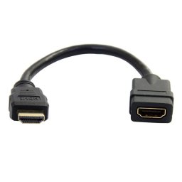 Cable Extensor HDMI 15 cm StarTech Macho a Hembra 4K UHD 30Hz