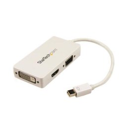 Adaptador StarTech Mini DisplayPort a VGA DVI HDMI 3 en 1