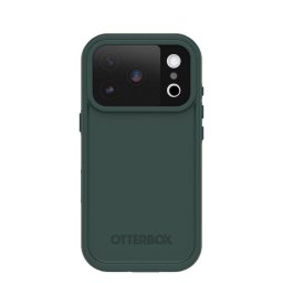 Funda para móvil OtterBox Fre MagSafe Cover plástico verde resistente agua y golpes para iPhone 17 Pro